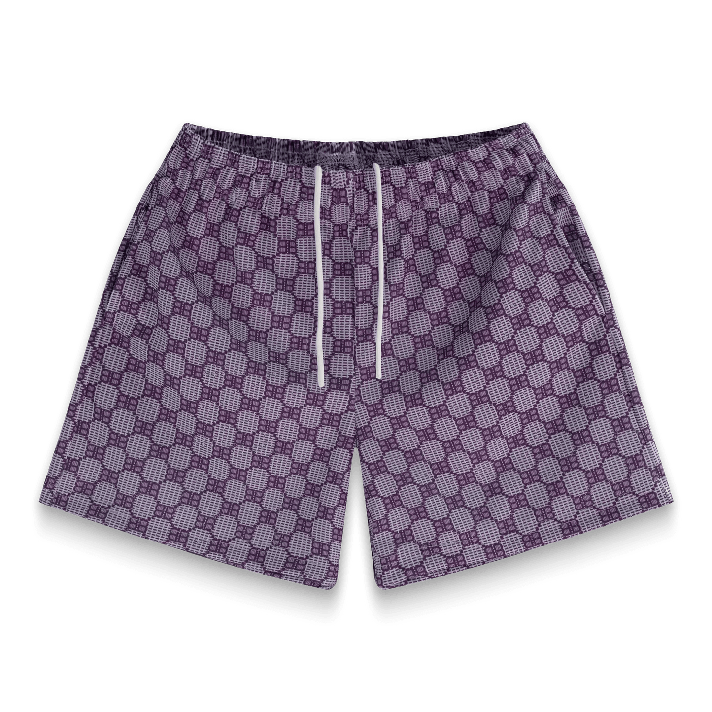 Bravest Studios Purple Matrix Shorts - Lucid Soles