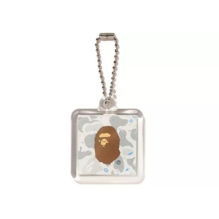 Bape Space Camo Keychain White - Lucid Soles