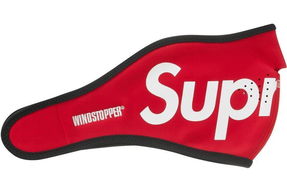 Supreme WINDSTOPPER Facemask Red - Lucid Soles