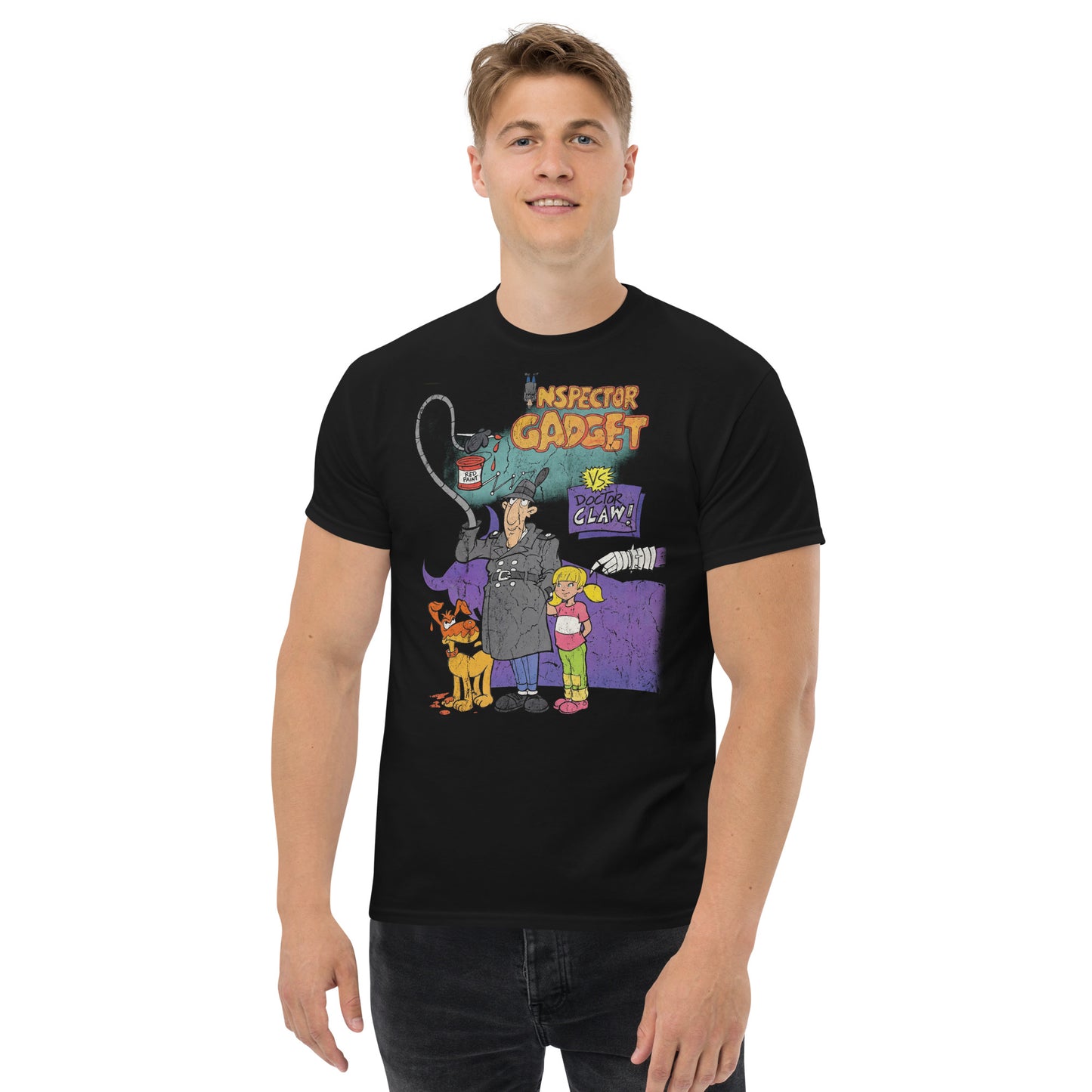 INSPECTOR GADGET GRAPHIC T - SHIRT - Lucid Soles