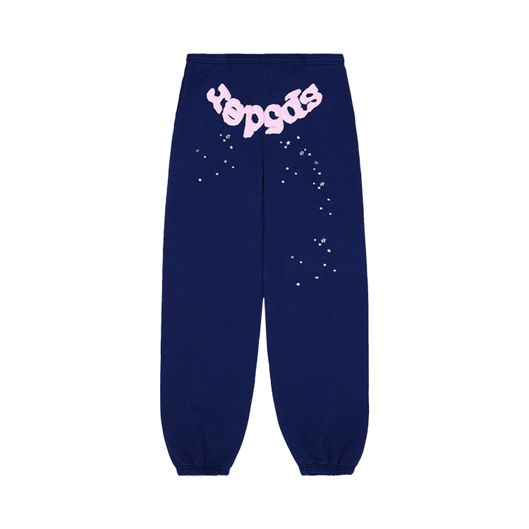 Sp5der OG Web Sweatpants (Navy) - Lucid Soles