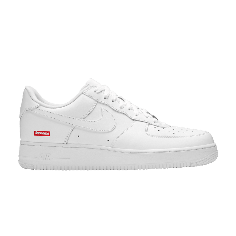 Supreme x Air Force 1 Low (Box Logo - White) - Lucid Soles