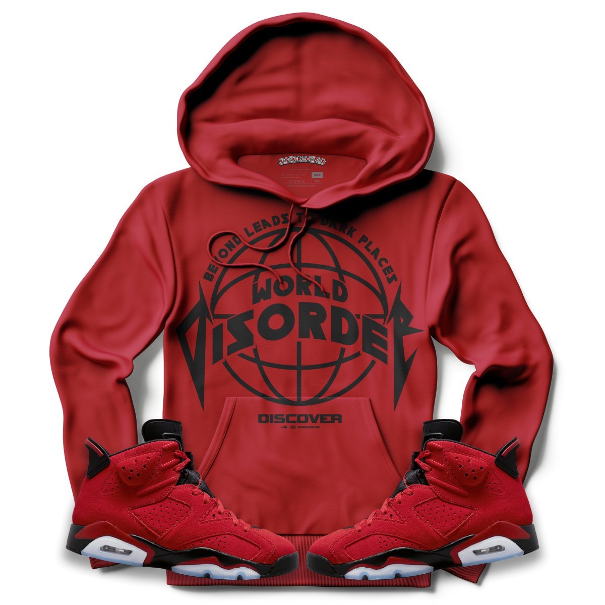 World Disorder (Air Jordan 6 Toro Bravo) Hoodie - Lucid Soles