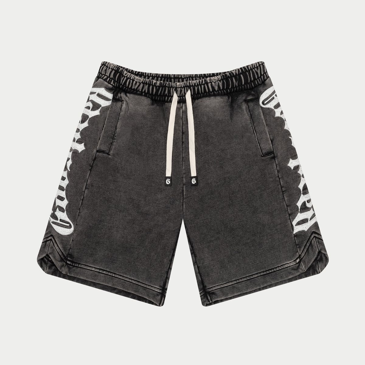 Godspeed CourtSide Shorts Charcoal Wash - Lucid Soles