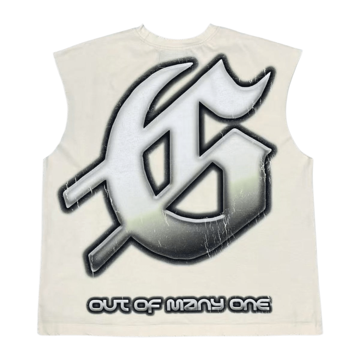 Godspeed Sunken Liberty 2 Sleeveless T-Shirt Bone - Lucid Soles