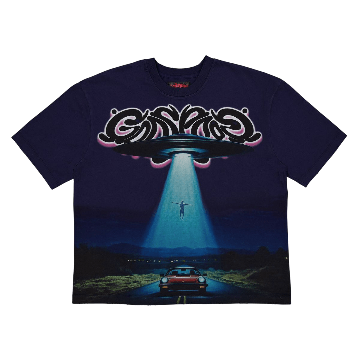Godspeed O.B.E Abduction T-Shirt Navy - Lucid Soles