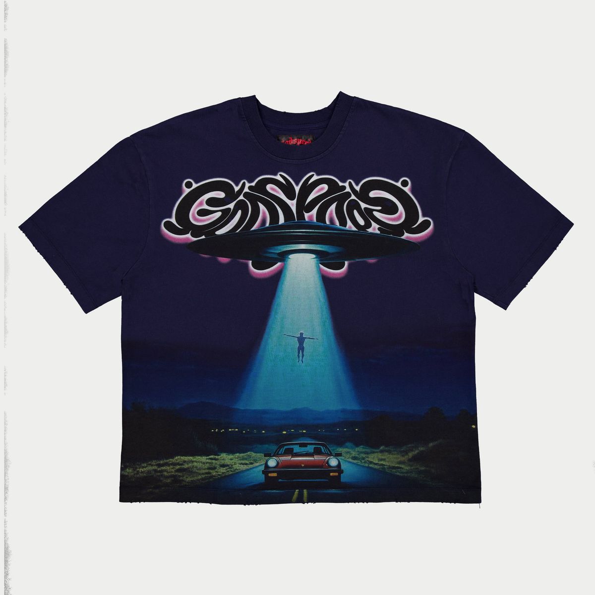 Godspeed O.B.E Abduction T-Shirt Navy - Lucid Soles