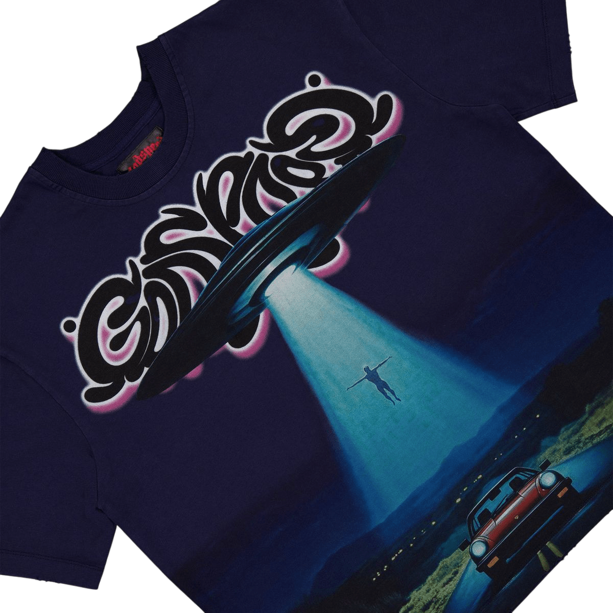 Godspeed O.B.E Abduction T-Shirt Navy - Lucid Soles