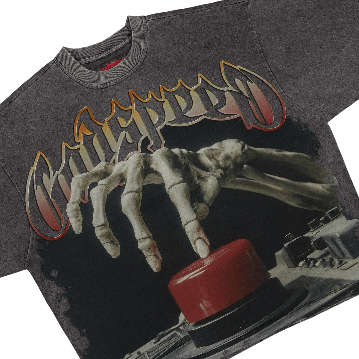 Godspeed Detonator T-Shirt Grey Wash - Lucid Soles