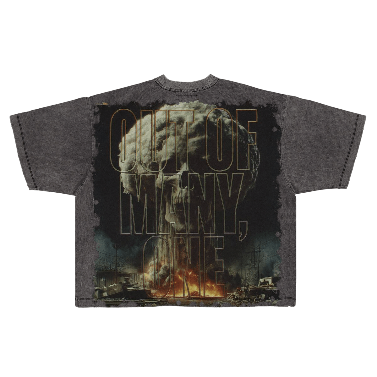 Godspeed Detonator T-Shirt Grey Wash - Lucid Soles