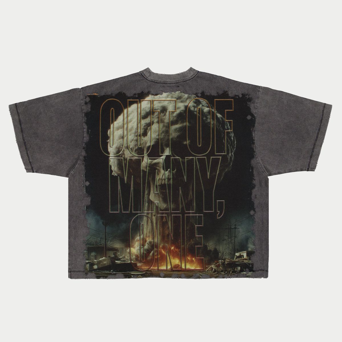 Godspeed Detonator T-Shirt Grey Wash - Lucid Soles