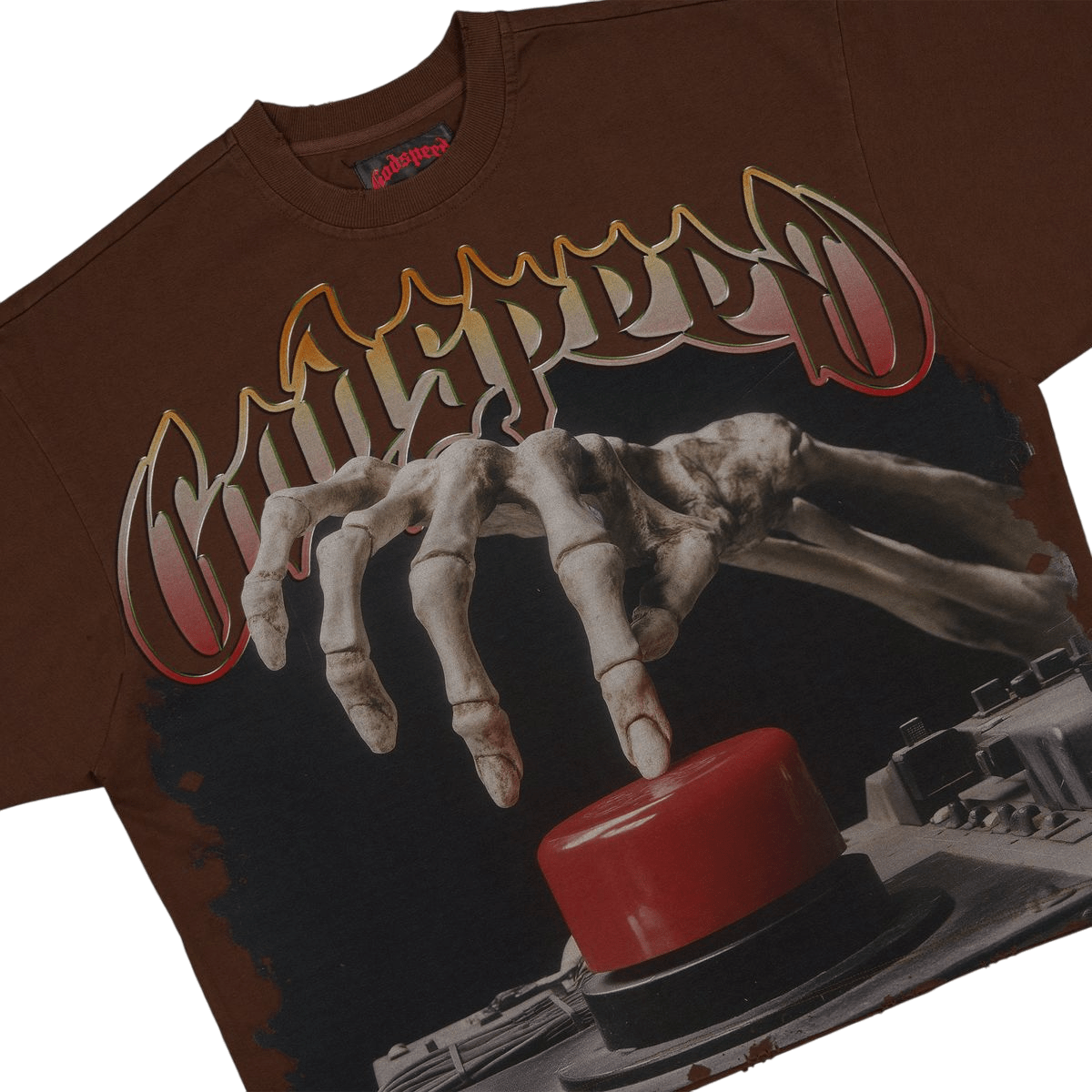 Godspeed Detonator T-Shirt Mocha - Lucid Soles