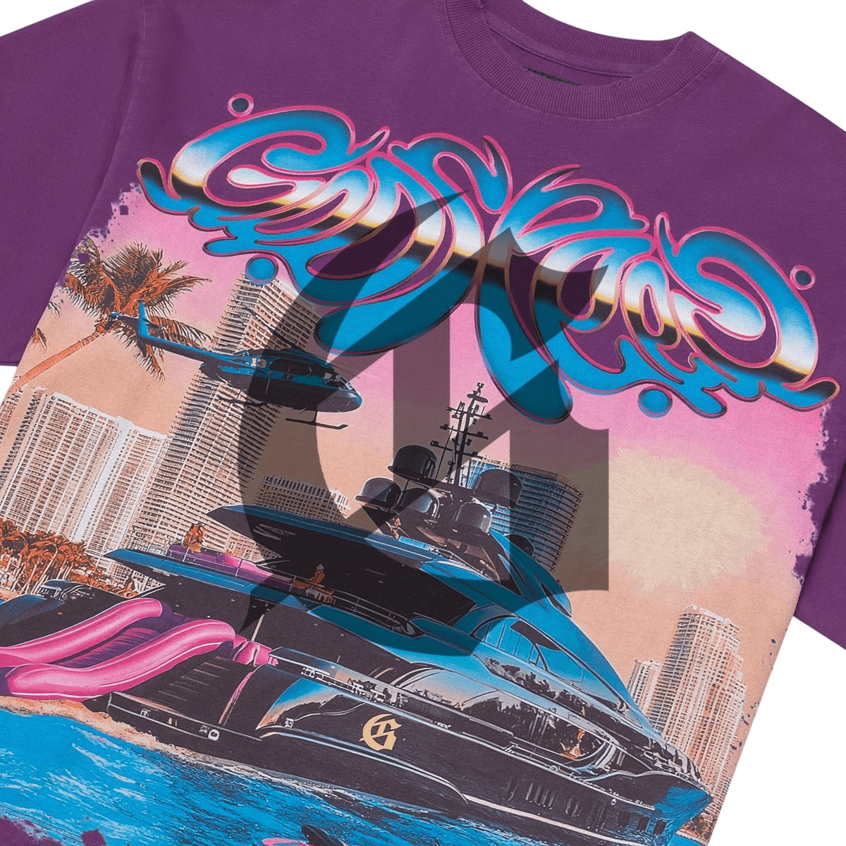 Godspeed Memento Vivere T-Shirt Grape - Lucid Soles