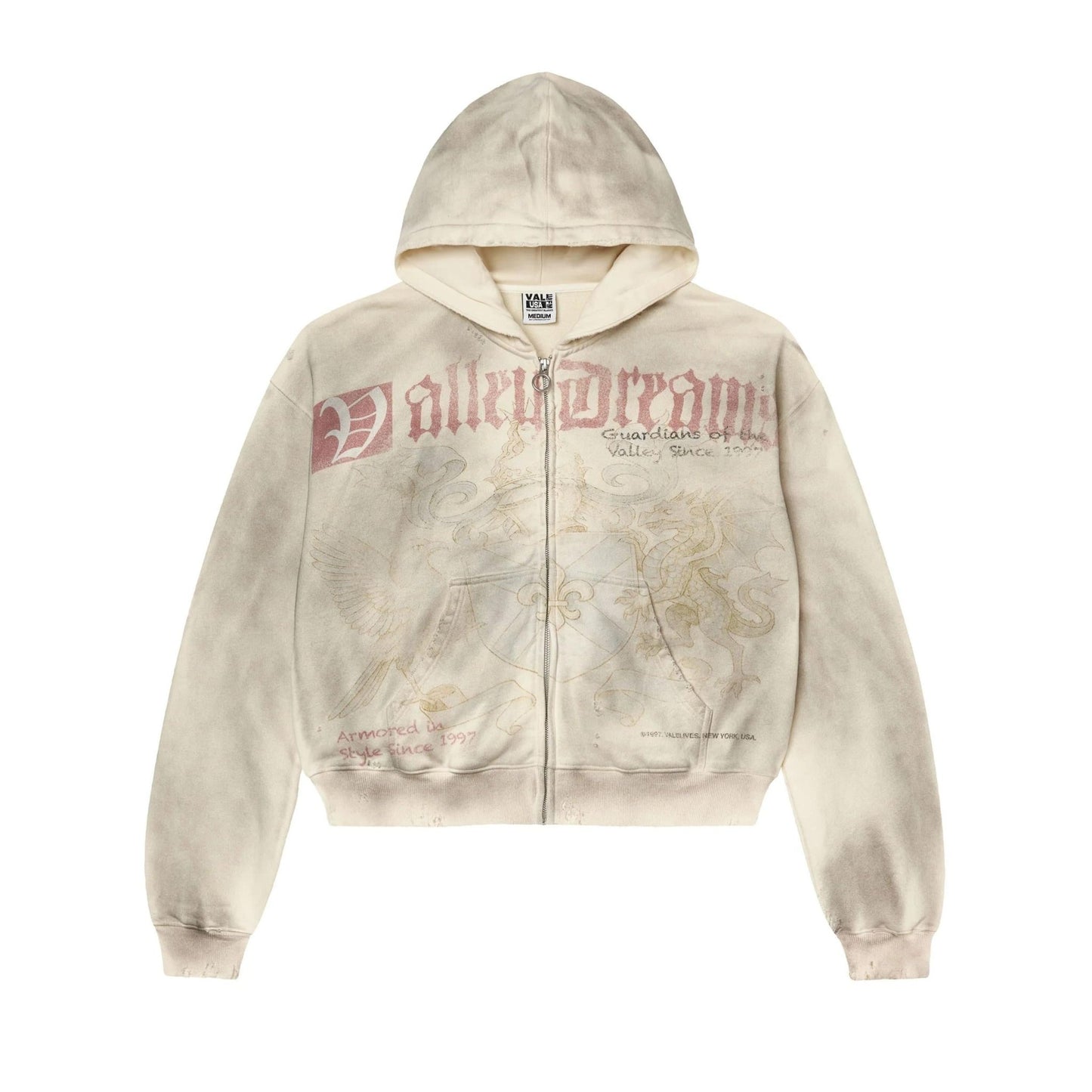 Vale Forever GUARDIAN ZIP UP HOODIE - Lucid Soles