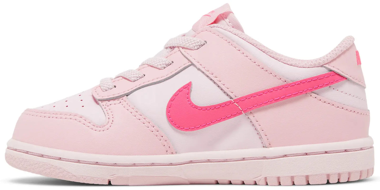 NIKE DUNK LOW "TRIPLE PINK" (TODDLER)