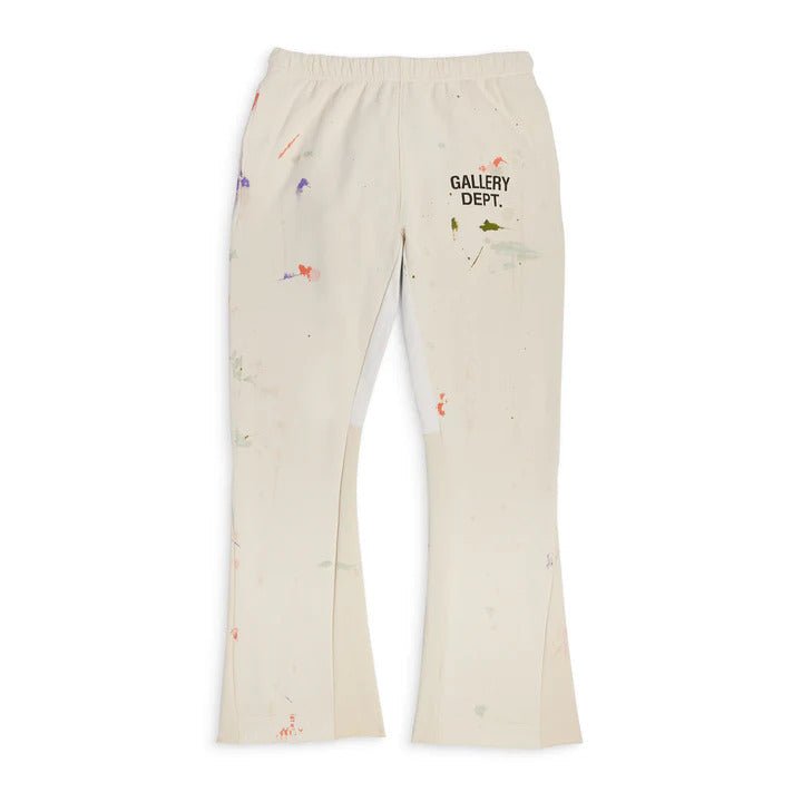Gallery Dept. Department Flared Sweatpant "Cream White" - Lucid Soles