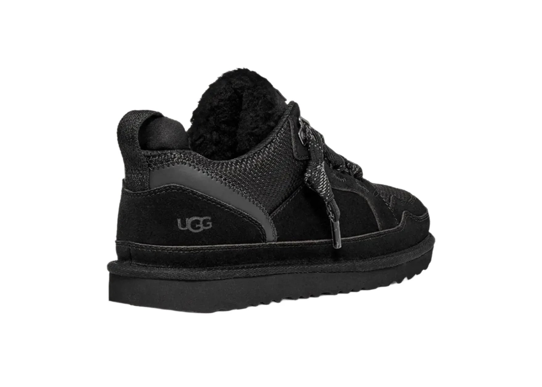 UGG Lowmel Black (Kid's) - Lucid Soles
