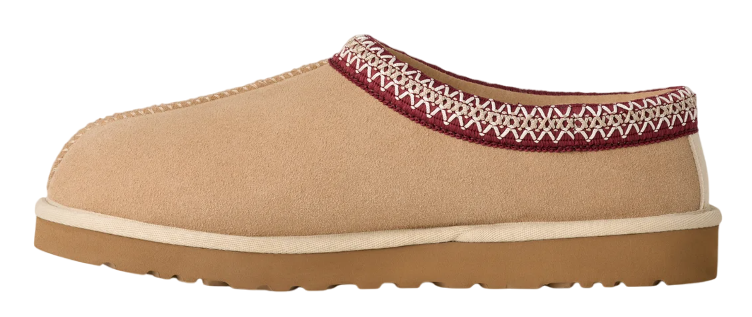 UGG TASMAN II SLIPPER "DRIFTWOOD BIKING RED"