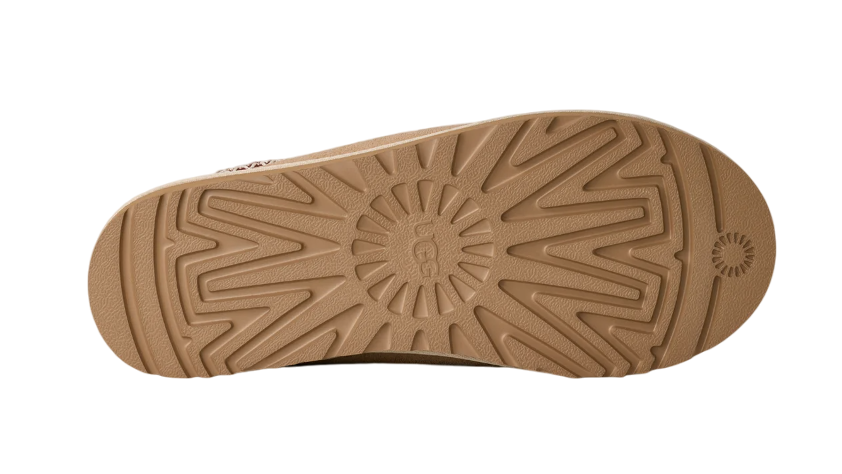 UGG TASMAN II SLIPPER "DRIFTWOOD BIKING RED"