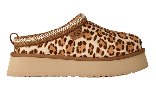 UGG TAZZ PLAINS SLIPPERS "CHESTNUT FELICITY LEOPARD JASMINE" (WOMEN) - Lucid Soles