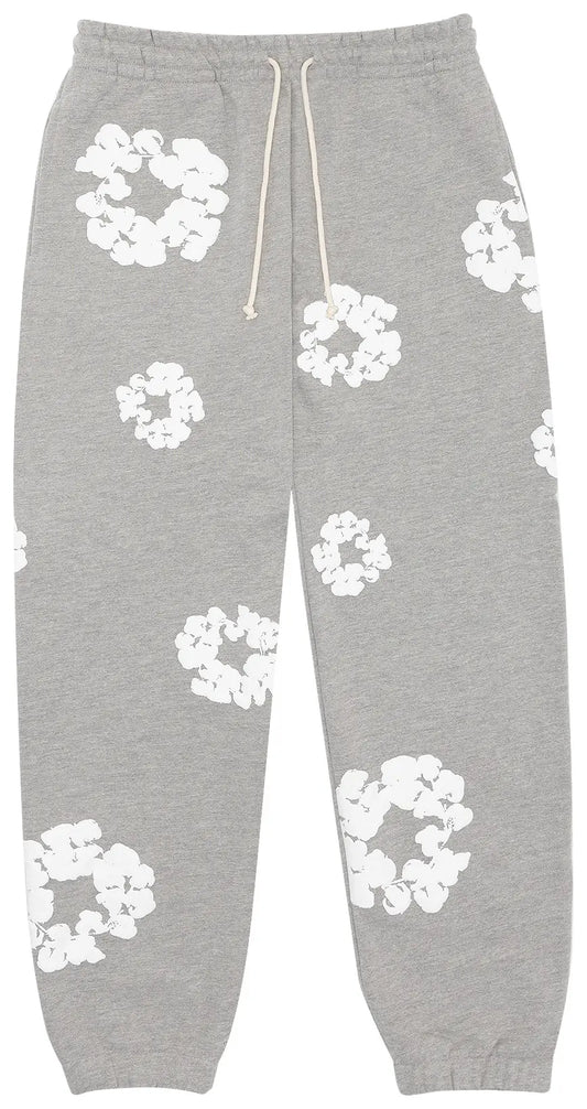 Denim Tears The Cotton Wreath Sweatpants (Grey)