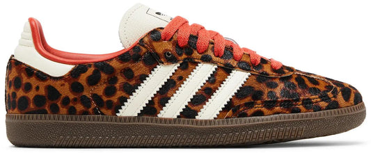 Adidas Samba OG Preloved (Red Leopard)