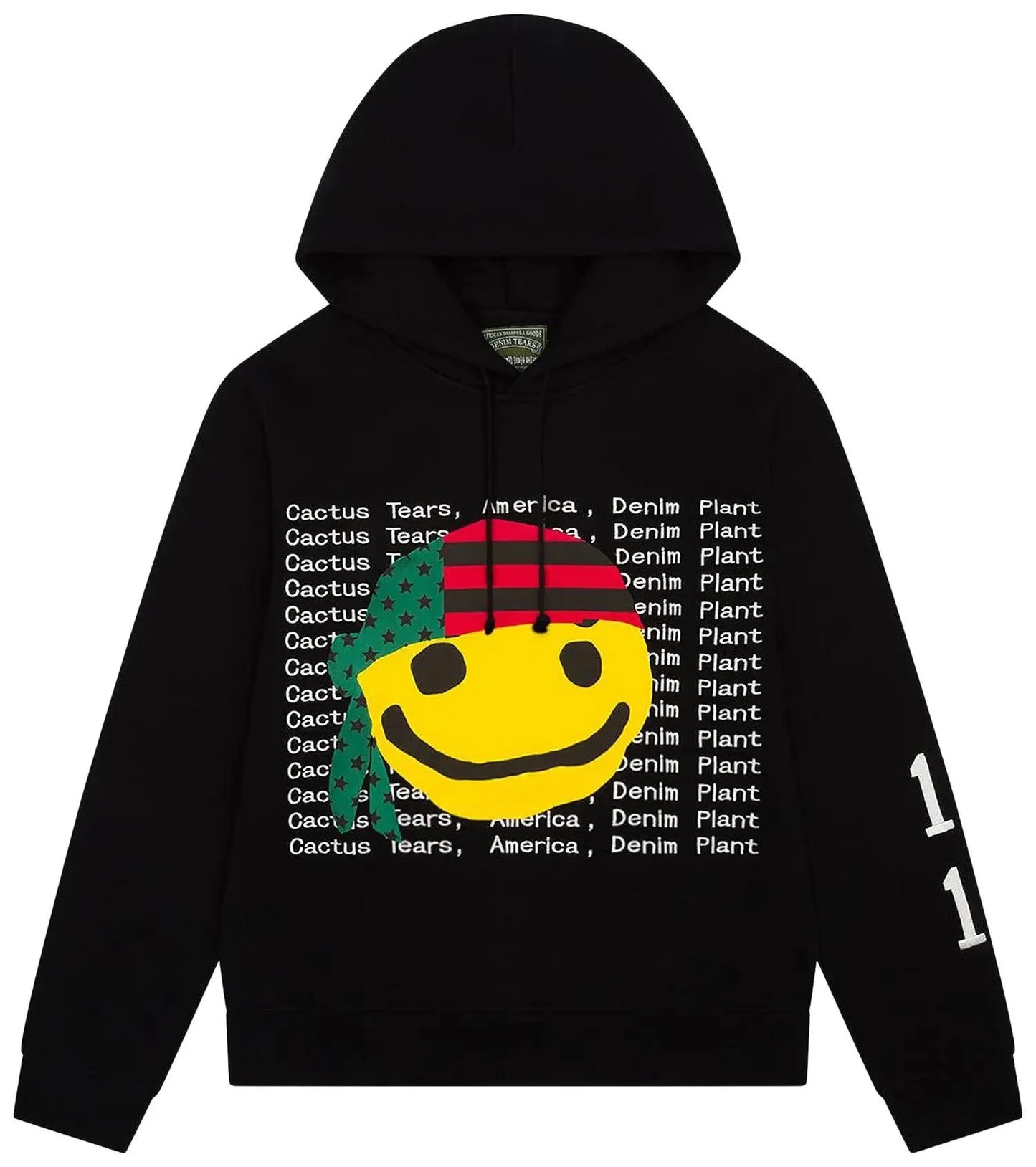 Denim Tears x CPFM Cactus Tears Hoodie (Black)