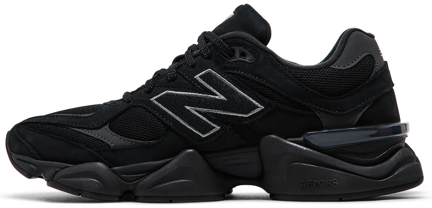 New Balance 9060 Black Cement - Lucid Soles