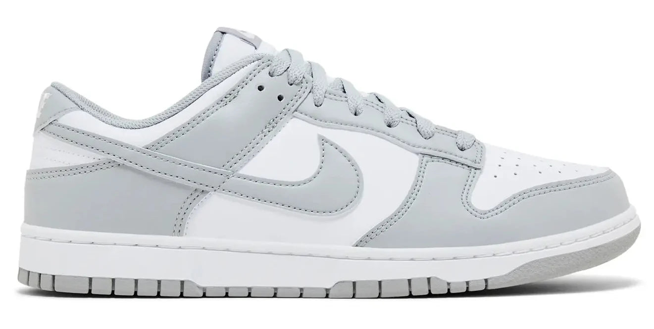 NIKE BDUNK LOW "WHITE LIGHT SMOKE GREY"