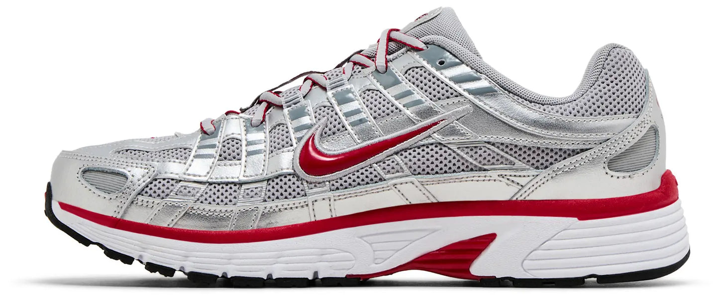Nike P-6000 (Metallic Silver Gym Red)