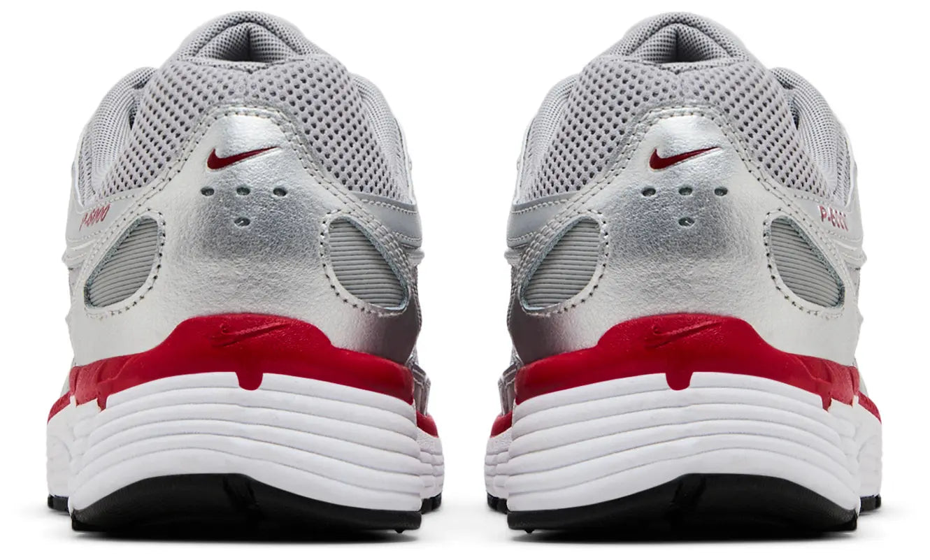 Nike P-6000 (Metallic Silver Gym Red)