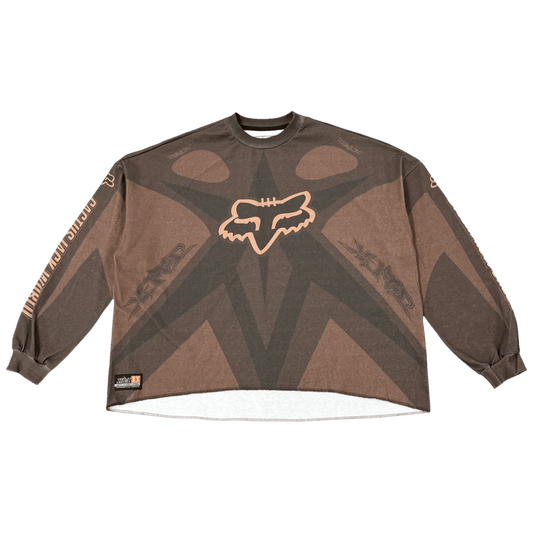 Cactus Jack x Fox Racing Jersey I Brown (ComplexCon) - Lucid Soles