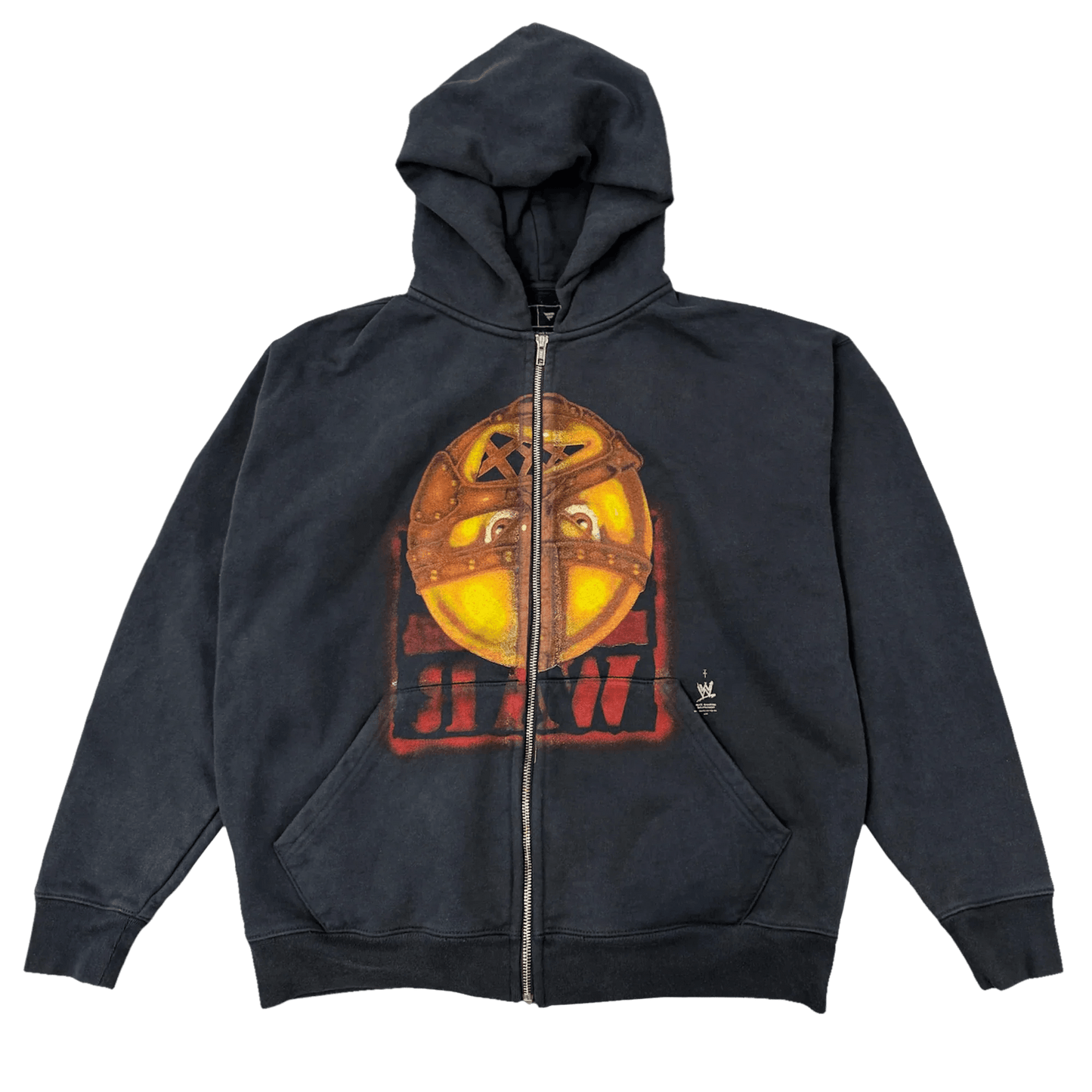 Cactus Jack x WWE Mankind Zip Hoodie Black (ComplexCon) - Lucid Soles