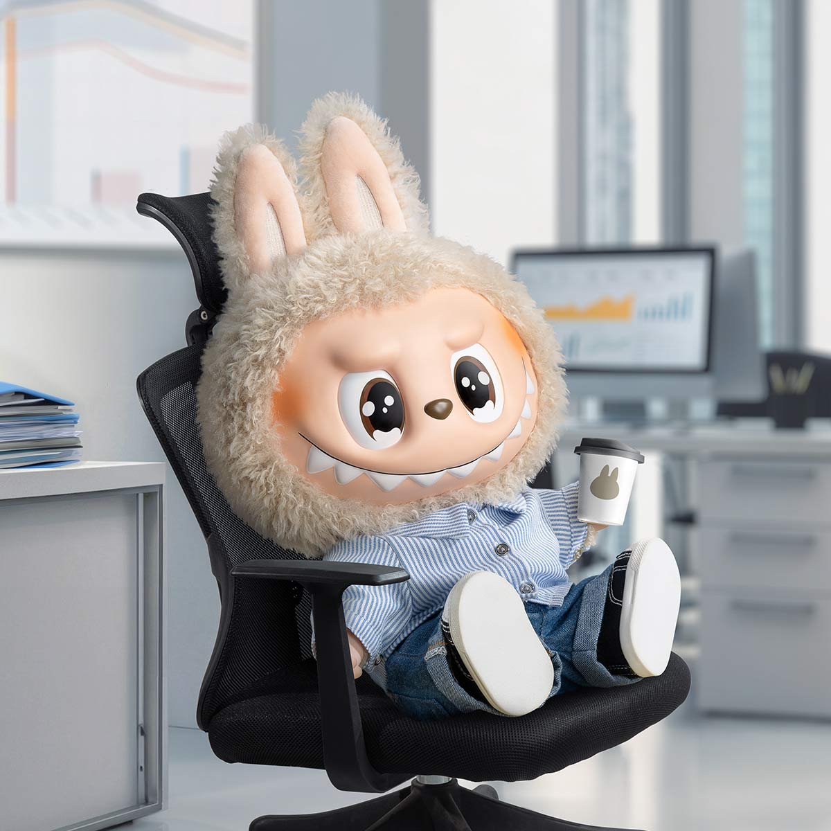 Labubu The Monsters Flip With Me Plush Doll