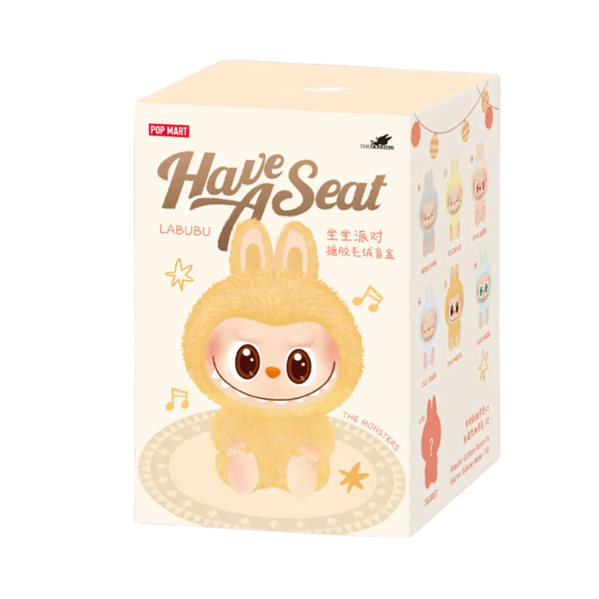 Labubu The Monsters Have a Seat Plush Blind Box