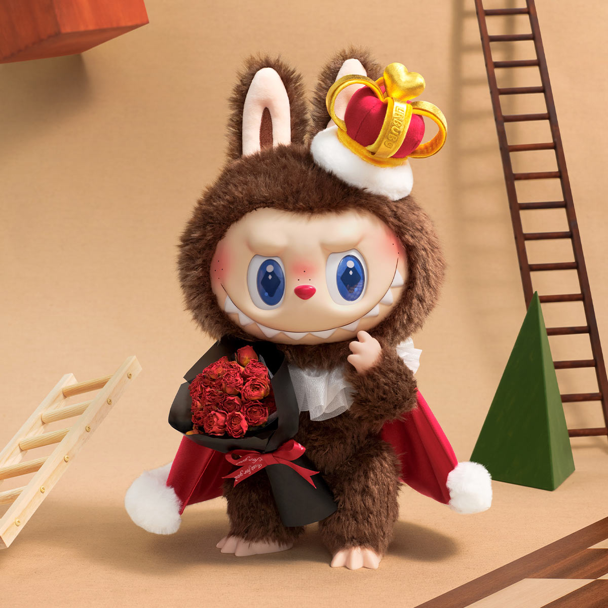 Labubu The Monsters Let's Checkmate Series Plush Doll