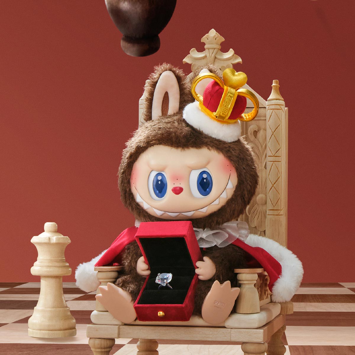 Labubu The Monsters Let's Checkmate Series Plush Doll