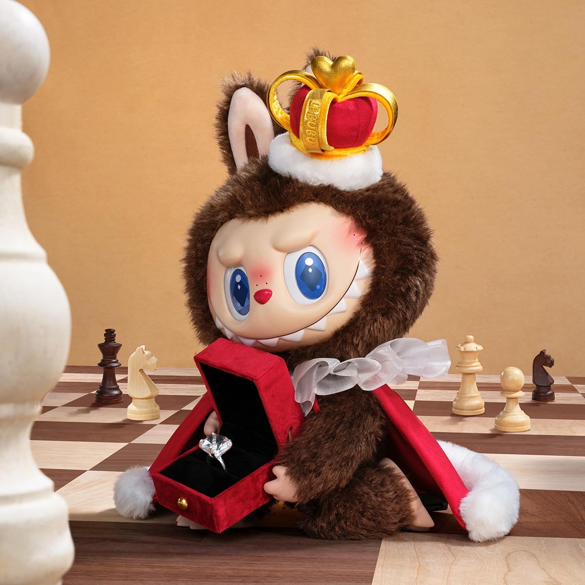 Labubu The Monsters Let's Checkmate Series Plush Doll