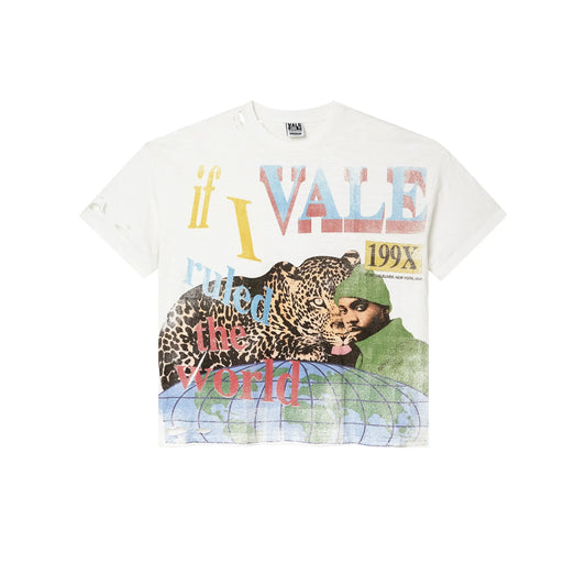 Vale Forever Da Ruler Tee 'White' - Lucid Soles