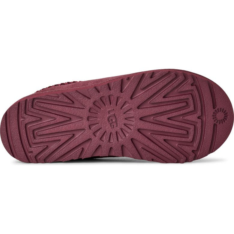 UGG TASSMAN II SLIPPER "BURNT MAGENTA" (WOMEN)