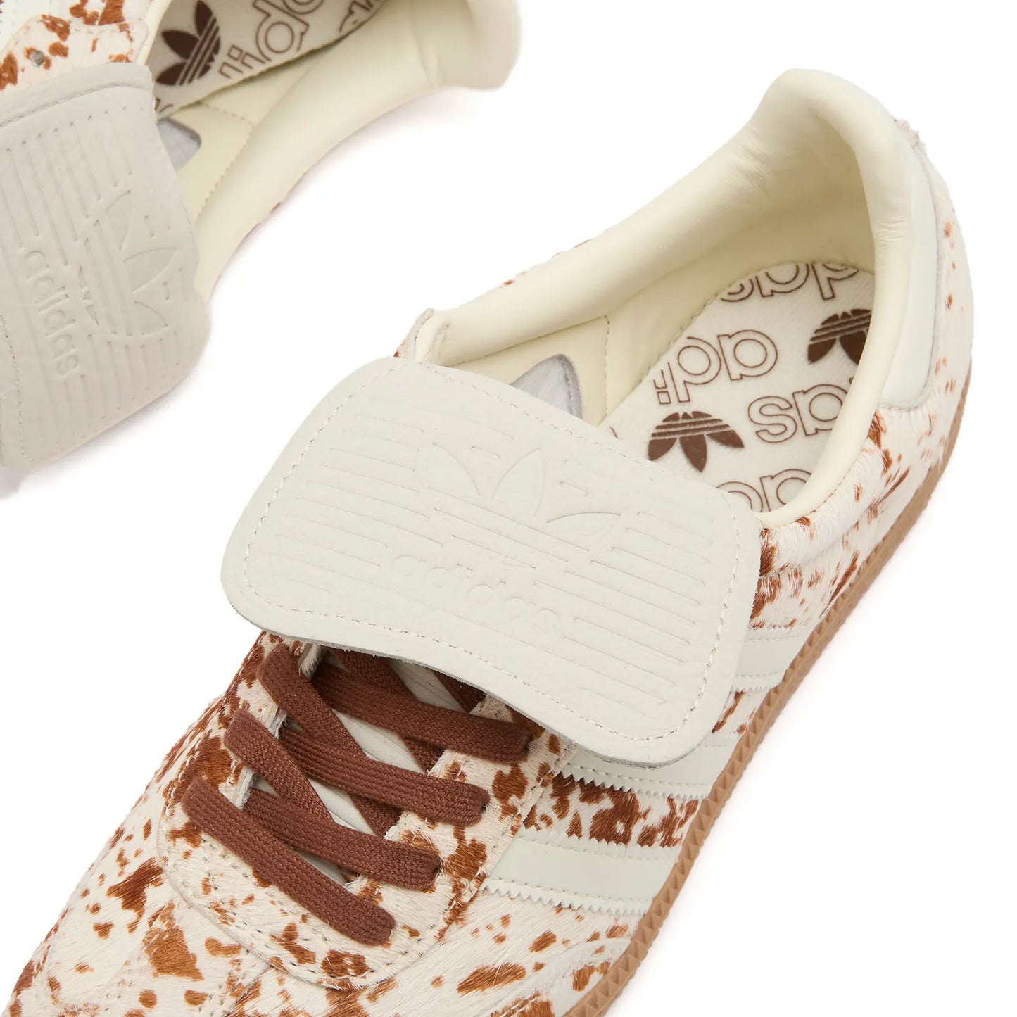 Adidas Samba LT (Cow Print Brown White)