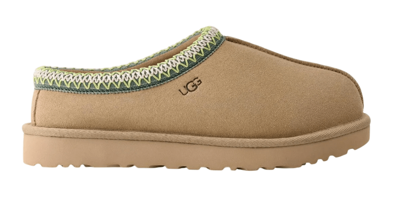 UGG TASMAN SLIPPER "MUSTARD SEED VIBRANT GREEN" (WOMEN) - Lucid Soles