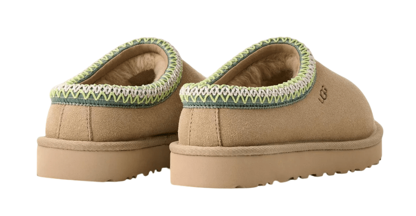 UGG TASMAN SLIPPER "MUSTARD SEED VIBRANT GREEN" (WOMEN) - Lucid Soles