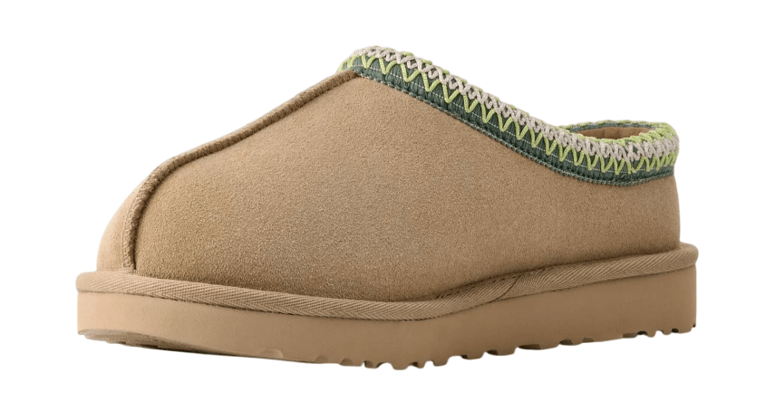 UGG TASMAN SLIPPER "MUSTARD SEED VIBRANT GREEN" (WOMEN) - Lucid Soles