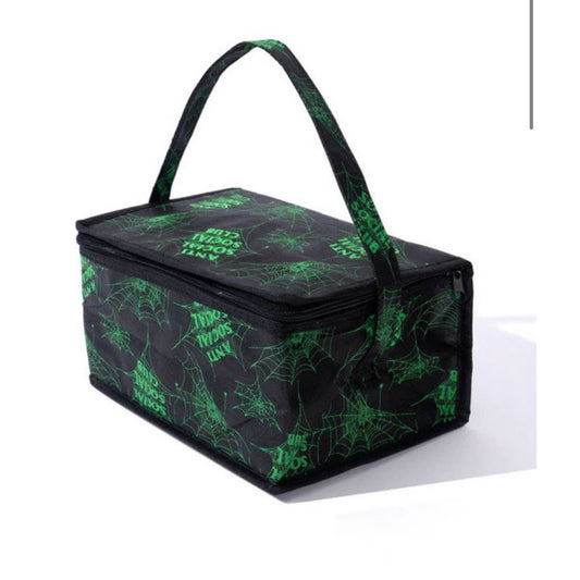 Anti Social Social Club “Crawling in the Dark” Lunchbox Cooler bag - Lucid Soles