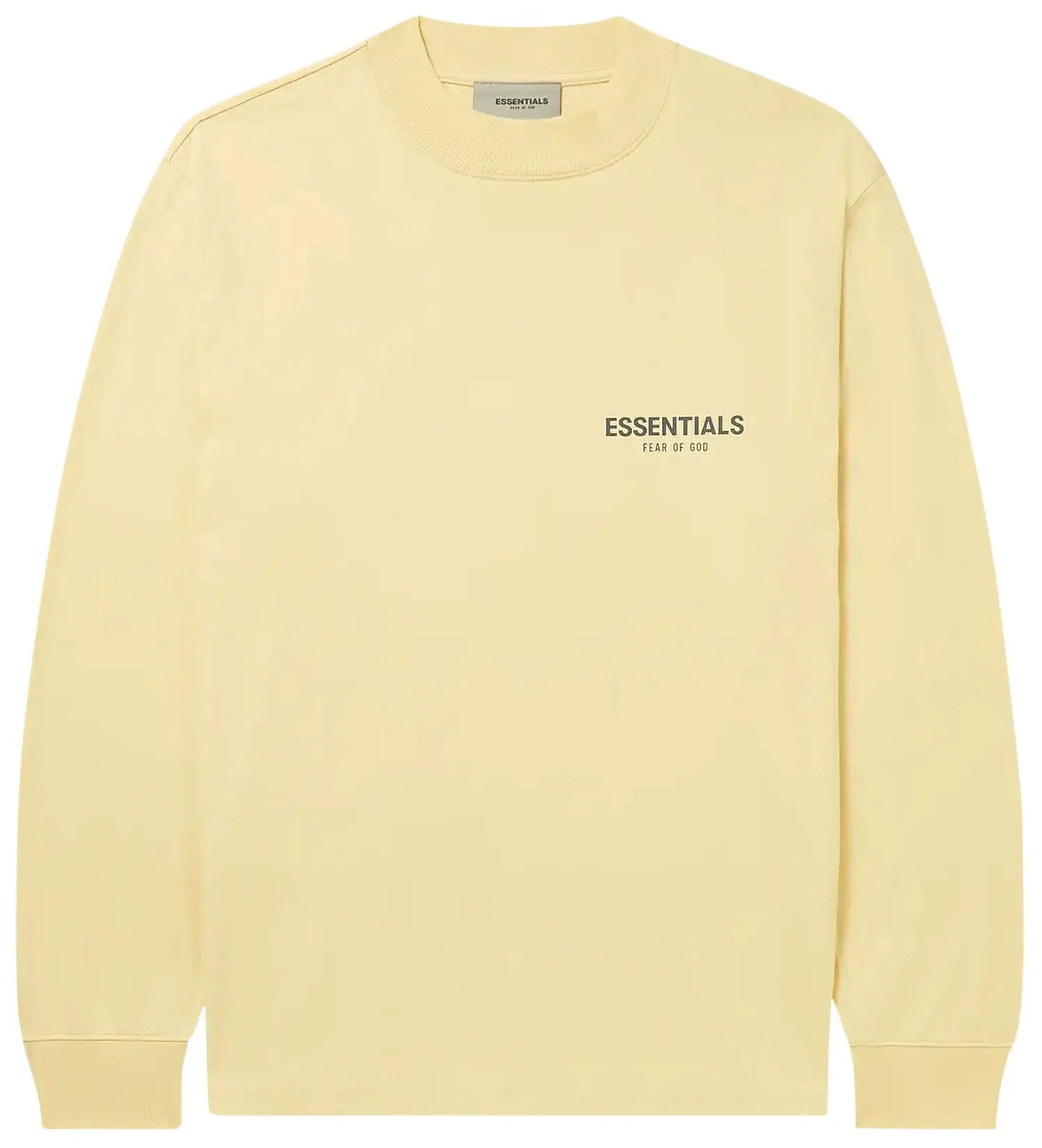 Fear of God Essentials Long Sleeve T-shirt (Garden Cream)