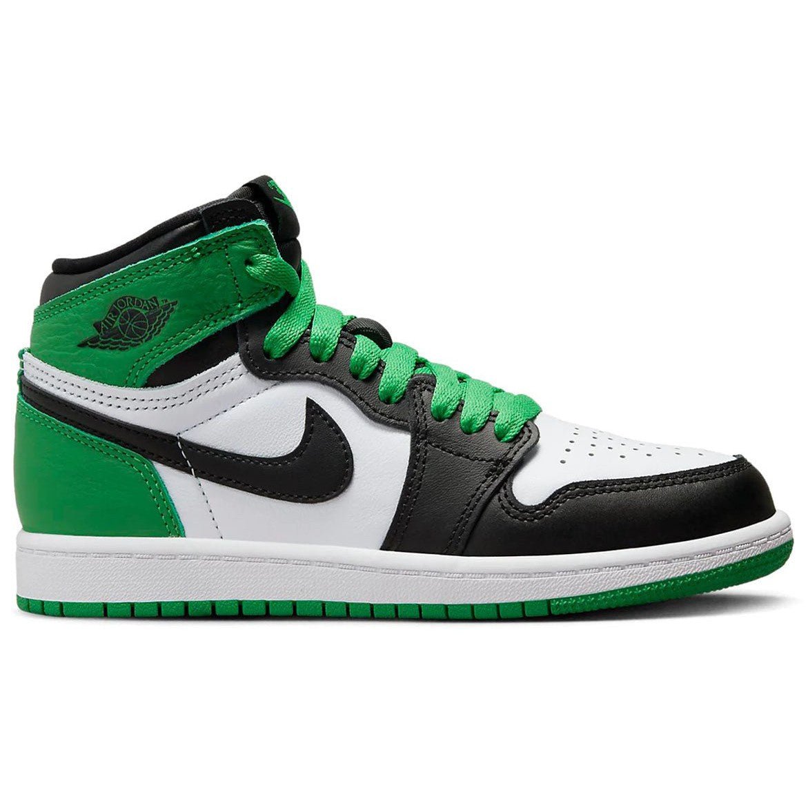Air Jordan Retro 1 High OG Lucky Green (PS) - Lucid Soles