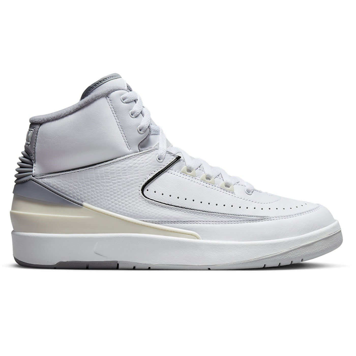 Air Jordan Retro 2 Cement Grey - Lucid Soles