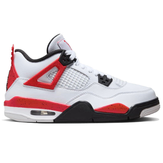 Air Jordan Retro 4 Red Cement (GS) - Lucid Soles