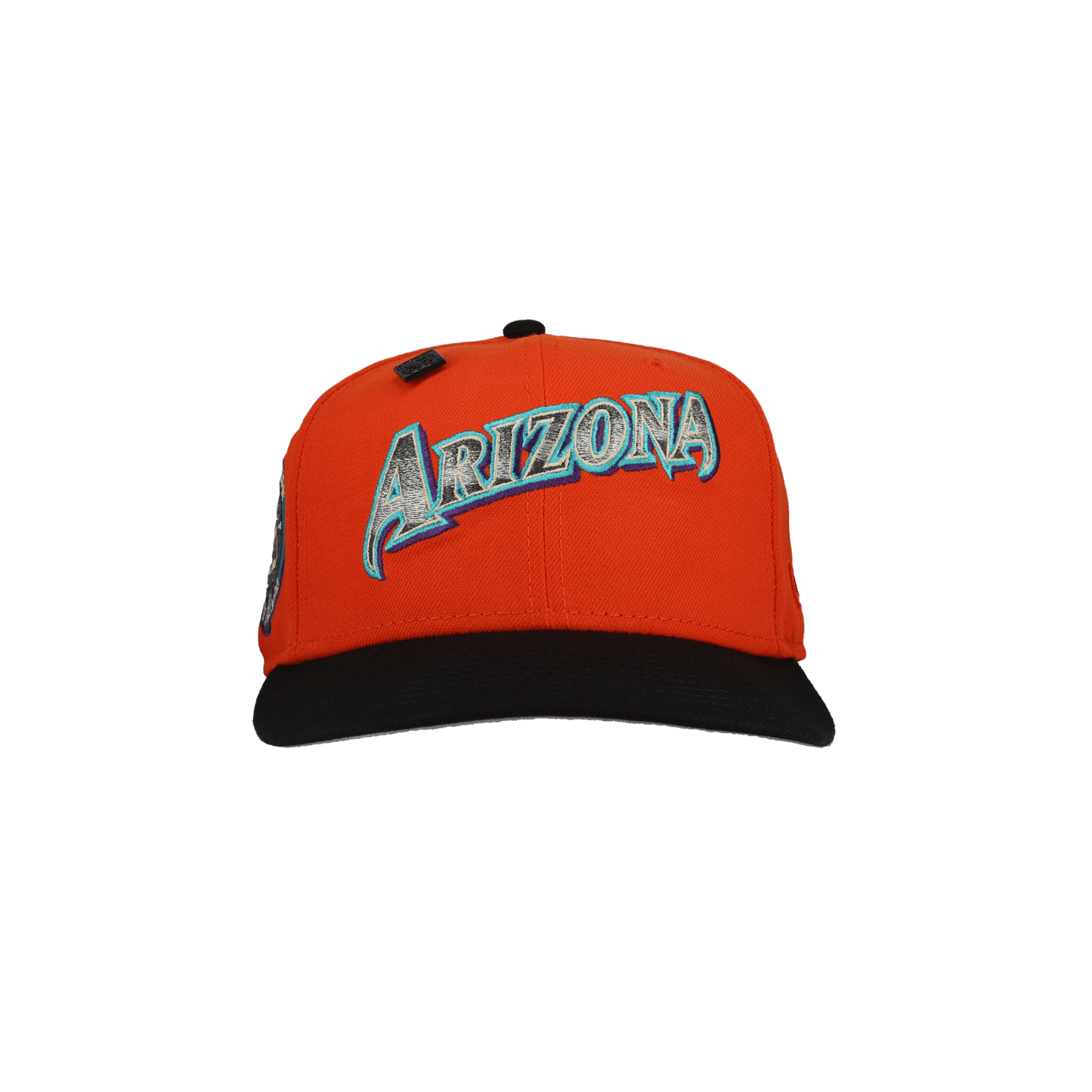 Arizona Diamondbacks 25th Anniversary Orange Gradient Metallic 59Fifty Fitted Hat - Lucid Soles